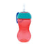 Nuby No-Spill Clik-It Flexi Straw Sippy Cup with Easy Grip - (3-Pack) 10 oz - Baby Sippy Cup for 6+ Month Old - Red/Green/Blue by Nuby