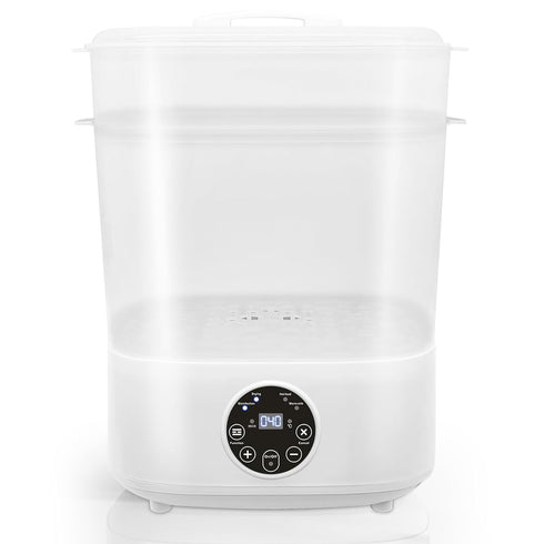 Fisca Baby Bottle Steri-lizer, 5-in-1 Large Capacity Bottle Steri-lizer and Dryer, 2