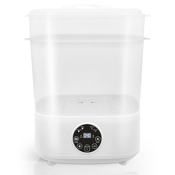 Fisca Baby Bottle Steri-lizer, 5-in-1 Large Capacity Bottle Steri-lizer and Dryer, 2