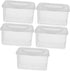 ABOOFAN Wipes Dispenser Ergonomic Refillable Wipe Storage Case with Sealed Lid for
