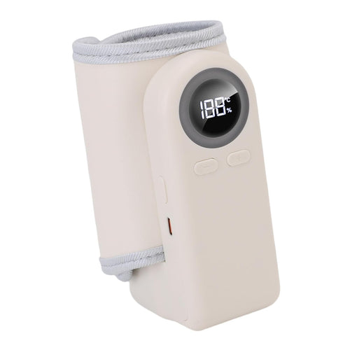 Sunisfa 10000mAH Portable Bottle Warmer, Fast Heating Adjustable Teperature Rechargeable Travel Baby Milk Water Warmer