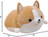 Corgi Dog Plush Pillow, Soft Shiba Inu Stuffed Animal Toys for Bed, Valentine, Kids Birthday, Christmas (Brown, 11.8