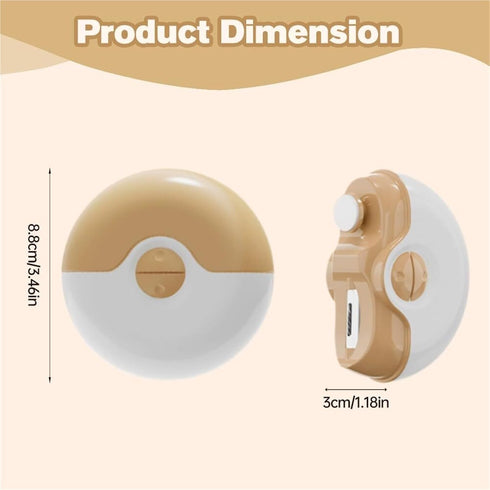 Busaiu 2 Trimmer, Electric Nail Clipper, Speed Wireless Charging Electric Nail Electric Nail Clippersr Safe for Babies