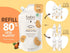 2-in-1 Babo Botanicals Sensitive Baby Fragrance-Free Shampoo & Wash - Shea Butter, Calendula & Aloe Vera - EWG Verified