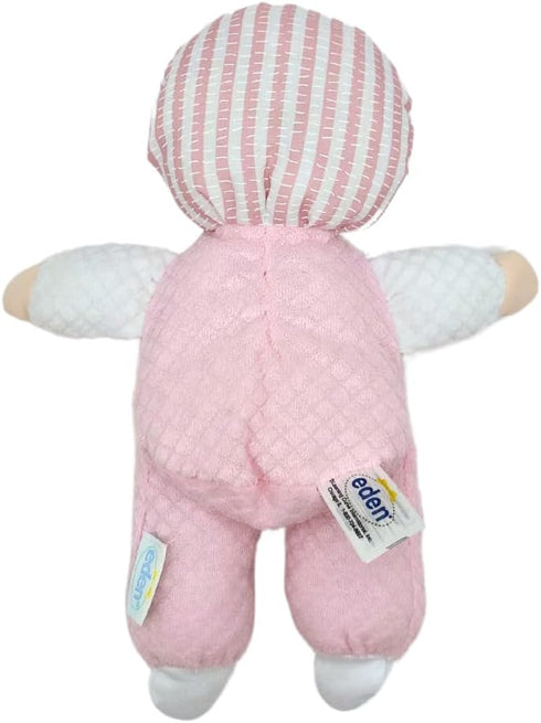 Soft Baby Doll - Cuddly and Soft - Perfect First Baby Doll for Infants and Toddler - Cute Pink and White Outfit - No Hard Parts - Nontoxic First Doll - Perfect for Baby Shower