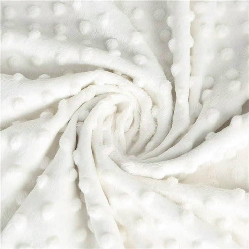 3D Checkerboard Grid Toddler Blanket, Soft Cozy Corduroy Bed Blanket with Stripe Chessboard Design, Infant Newborn