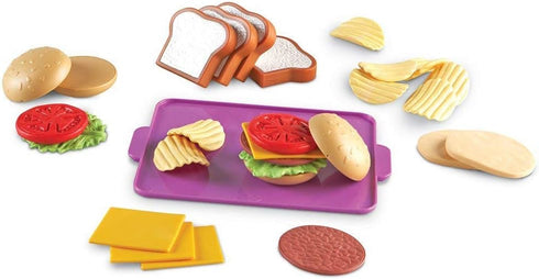 Learning Resources New Sprouts Super Sandwich Set - 29 Pieces, Ages 18+