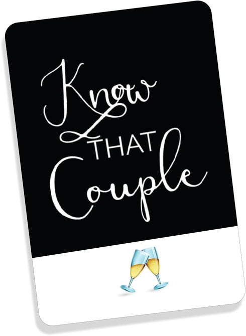 Know That Couple - Hilarious Bridal Shower Games | Fun Questions for Engagement, Wedding, and Rehearsal Dinner Games