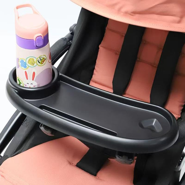 PandaEar Universal Stroller Snack Tray | Detachable Baby Stroller Cup Holder Attachment