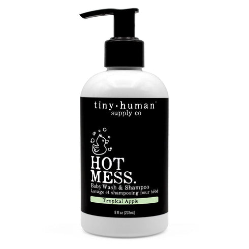 Tiny Human Supply Co Hot Mess Baby Wash & Shampoo, Tropical Apple,