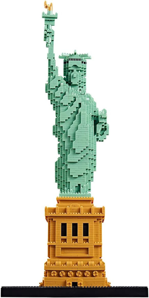 Statue of Liberty Building Blocks Set (2810 Pcs), Famous World Architecture Educational Toys Micro Bricks for Kids