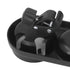 ViaGasaFamido Stroller Cup Holder with Snack Tray, 2 in 1 Universal Multifunction Organizer Attachment for Snack Drink