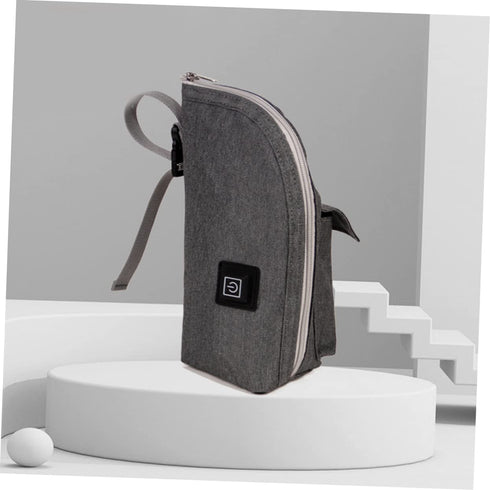 Portable Bottle Warmer Bag Insulated Travel Milk Heater Go Feeding Durable Thermal Design for Temperature Control