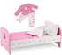 Emily Rose 14 Inch Doll Bed Set with Matching Pajamas | Includes