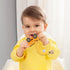 Set 3 Baby Food Grade Silicone Vechicle Car Teether Toy with Pacifier Clip Holder,Teething Toys Gift for Months+ Boys