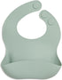 Silicone Magnetic Feeding Bib - BPA-Free, Stain Resistant & Dishwasher Safe (Food Grade)