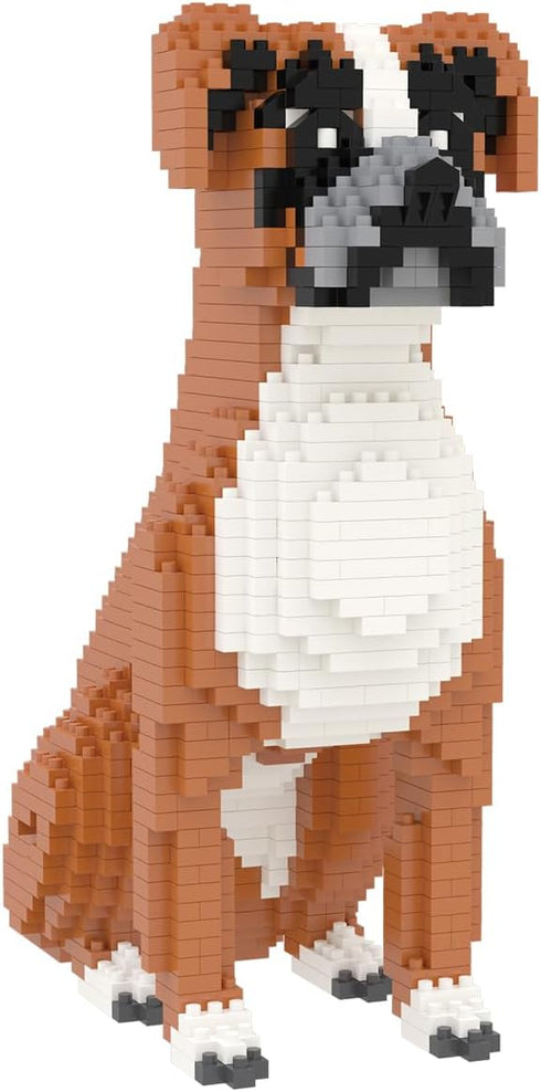 1061 KLJM-02(Boxer) Larcele Micro Dog Building Blocks Mini Pet Building Toy Bricks, Pieces