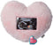Recordable Stuffed Plush Heart Voice Recorder, 20 sec Playback for Ultrasounds and Sweet Messages, Perfect Gender Reveal