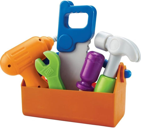 Learning Resources New Sprouts Fix It! | Fine Motor, Pretend Play Toy Tool Set | 6 Piece | Ages 2+