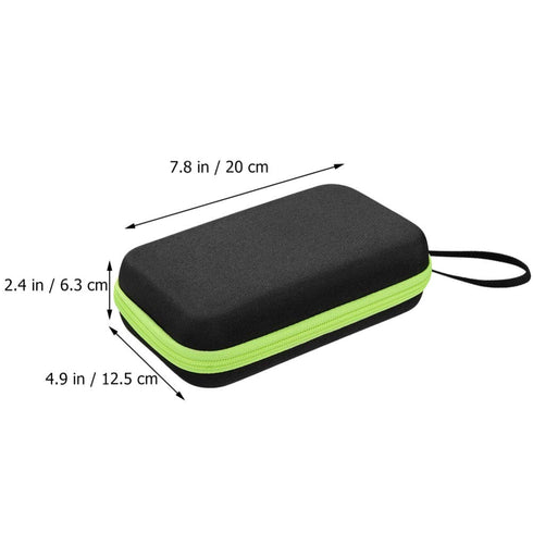 EXCEART 1pc Forehead Thermometer Storage Bag Cord Storage Bag Baby Thermometer Case Non-Contact Thermometer Bag Case Holder Travel Ear Thermometer Eva Temperature Measurement