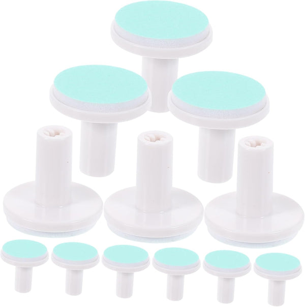 FOMIYES Baby Nail File Pads Electric Nail Drill Heads Replacement for Boys