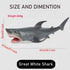 16 Inch Simulated Ocean Big Animal Toys Sea Animals Toy Large Size Marine Animal Action Figures Soft Filled Rubber Sea