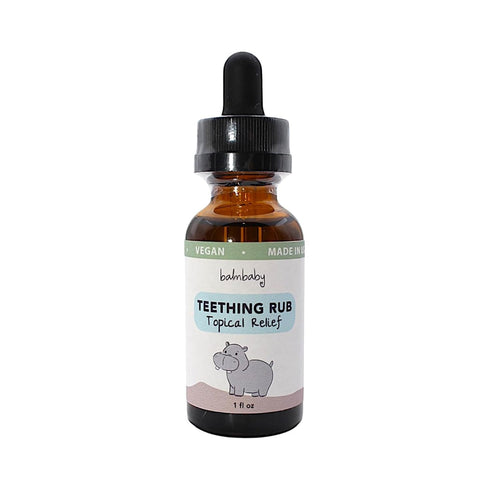 Balm Baby Teething Oil Rub - Natural and Organic Baby Teething Relief