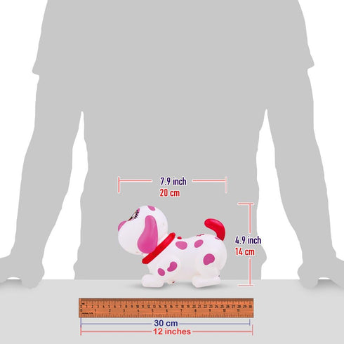 2+ WEofferwhatYOUwant Robot Dog Helen Interactive Talking Puppy for Girls Electronic Pet Toy Walks, Talks, Barks