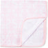 Little Me Unisex Baby Swaddling Receiving Blankets - Damask Scroll, 30 x 27 Inches