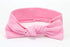 Baby Cotton Knotted Headbands - Girl's Rabbit Ear Hairbands for Newborn, Toddler 8-Pack (Multicoloured, One Size)
