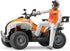 Bruder Quad with Driver - Realistic Toy Vehicle (Colors Vary)