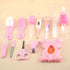 Pineeseatile Set 13 PCS/Set, Baby Healthcare and Grooming Kit Baby Nasal Aspirator Nail Clipper Hairbrush Newborn Daily