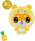 5-Inch TeeTurtle Cloudheads Mochi The Shiba Inu Dog Plush - Pineapple Cake Scented Teddy Berries Stuffed Animal