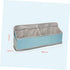 Diaper Organizer Hanging Storage Bag Multi-functional Crib Organizer for Essentials and Material for Changing Tables