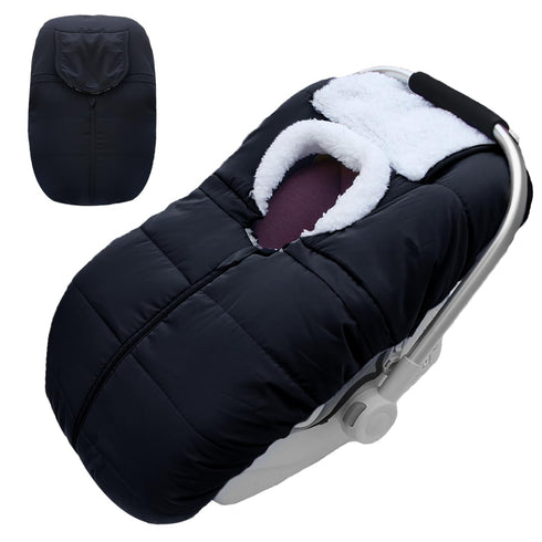 Winter Baby Car Seat Cover - Infant Carseat Bunting Bag Blanket Keep