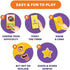 6+ 80 Epic Charades Mini Game for Kids Ages Travel-Friendly Mini Edition Act Out & Explain Cards with Illustrations