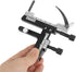 Microscope Attachable Mechanical Stage XY Moveable Stage Caliper with Scale for Microscope GBD