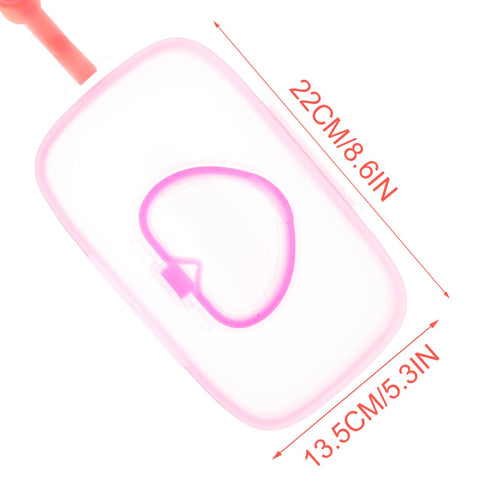 Healifty Baby Wipes Dispenser Box Portable Wet Tissue Pouch Case with Belt Clip for on The Go Lightweight Travel Wipe