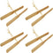 Alipis 10 Pcs DIY Hand Rub Flying Helicopter Toy Wood Dragonfly Propeller for Kids Outdoor Garden Patio Toy
