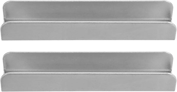 Healvian 2pcs Fence Reinforcement Grooves - U Shaped Gates Groove Steel Pet Gate Door Reinforcement Tools for Stairs
