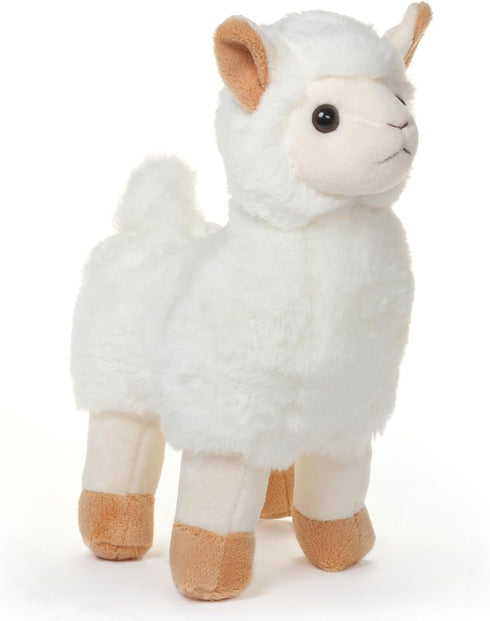 Bearington Lil' Alma Small Plush Stuffed Animal Llama - 7 inches