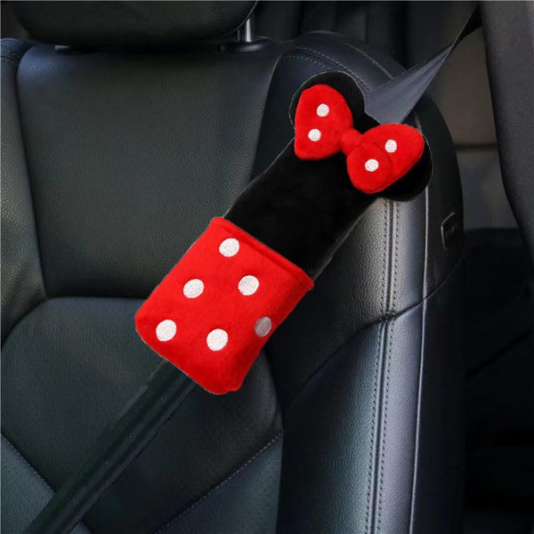CHYDST Seat Belt Cover Pad for Kids, Cute Seatbelt Covers, Cute Cartoon Car