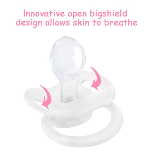 LittleForBig Adult-Sized Pacifier with Crown Design - Generation II
