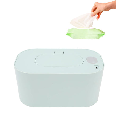 NOENNULL Baby Wipe Warmer USB Powered Smart Temperature Control Wet Wipes Heater Dispenser for Home and Car Use