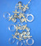 MGM 2.5" Acrylic Yellow Baby Pacifier Baby Shower Favors - 48 Pieces