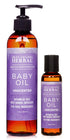 Ora's Amazing Herbal Travel Size Natural Baby Oil, Calendula Oil for Baby, Infant Massage, Cradle Cap, Hair Oil