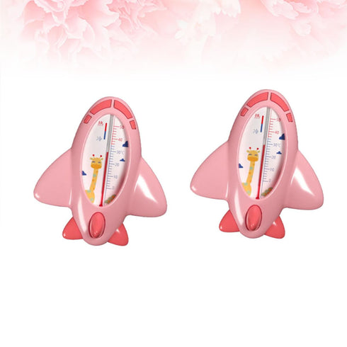 Set, 2pcs Vaguelly Bath Thermometer Floating Temperature Gauge for Newborns, Accurate Waterproof Sensor for Safe