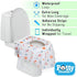 Disposable Toilet Seat Covers (6 Pack, Sports) - XL Waterproof Cover for Toddlers, Kids & Adults, Portable & Wrapped