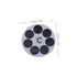 HAKIDZEL 8pcs Bath Temperature Stickers Water Temperature Gauge for Tub LCD Color Changing Accurate Measurement
