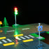 Kyglaring LED Lighting Kit for Lego City Road Plates and Lights Set, Compatible with Lego 60304 Building Kit